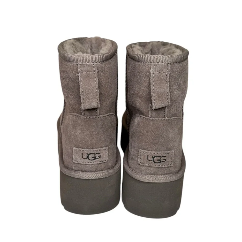 UGG‎ Classic Mini Platform Boots Smoke Plume Women's Size 11